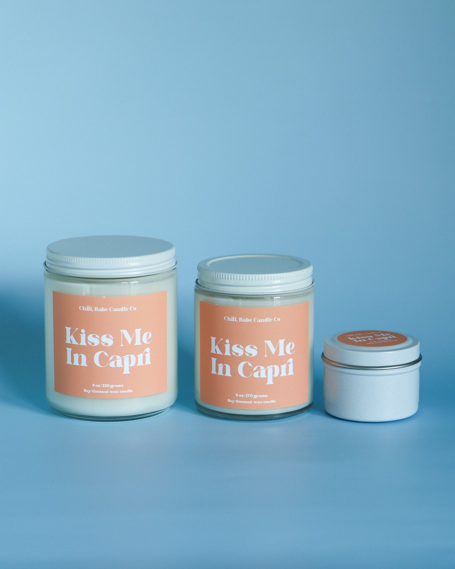 Kiss Me In Capri Candle | Olive Leaf + Fig + Citron sizes
