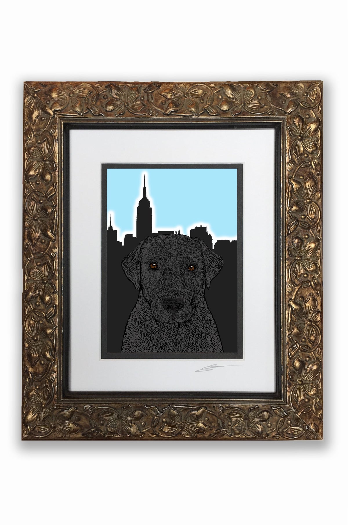 Lab Black Pupart Portrait