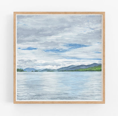 Mountain Lake Print