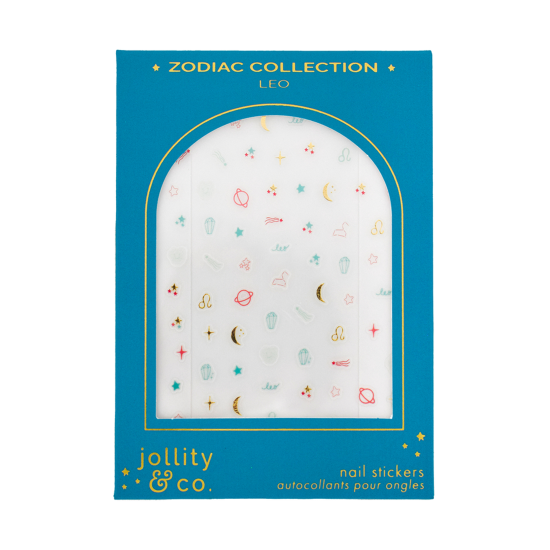 Zodiac Leo Nail Stickers, Jollity &amp; Co