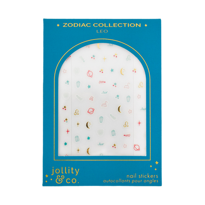 Zodiac Leo Nail Stickers, Jollity &amp; Co