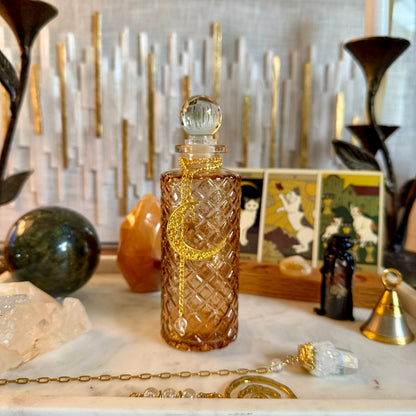 Amber Glass Moon Water Ritual Kit