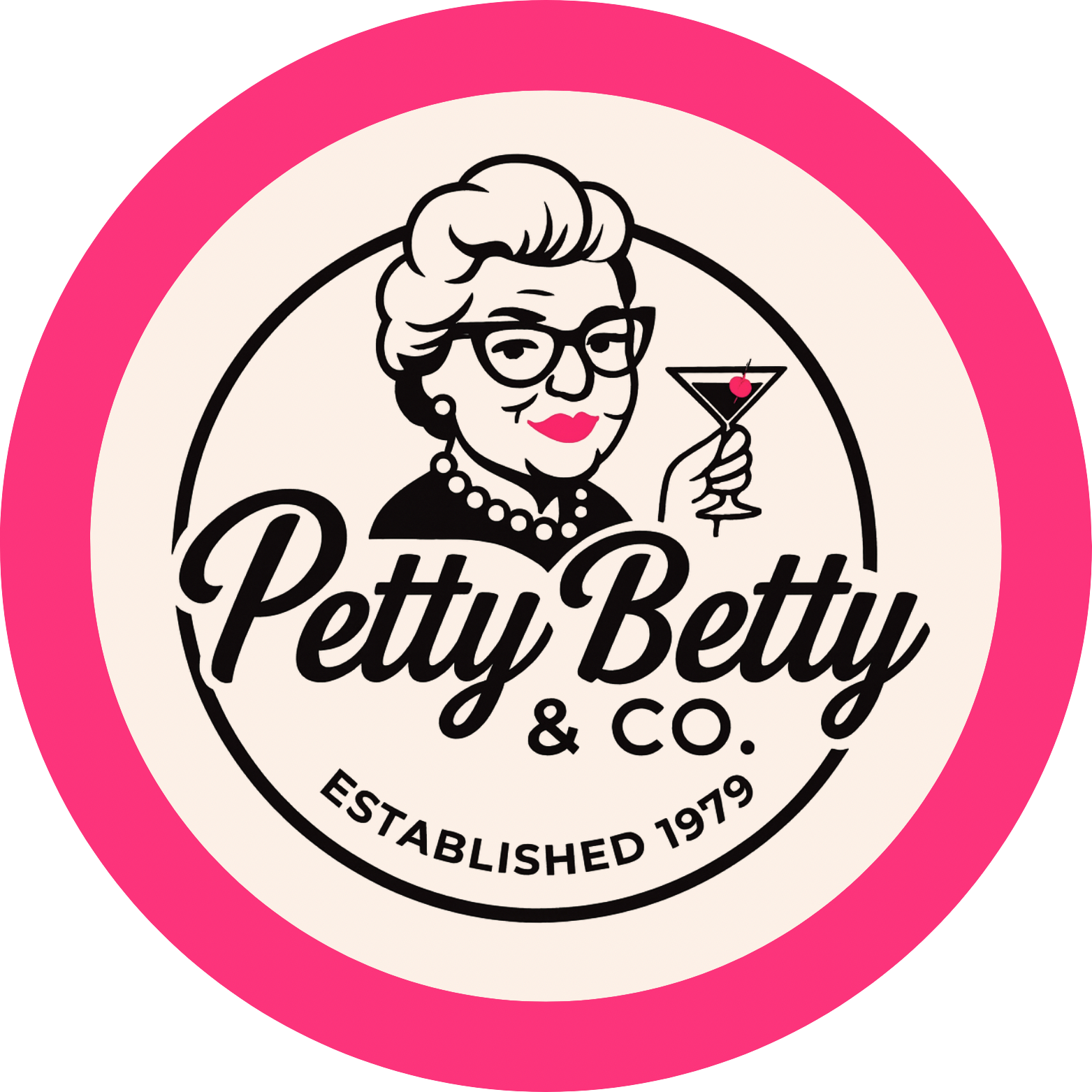 Petty Betty &amp; Co. Logo Sticker