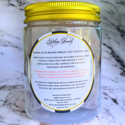 Love &amp; Lust Herbal Bath Bag | Botanical Intention Soak