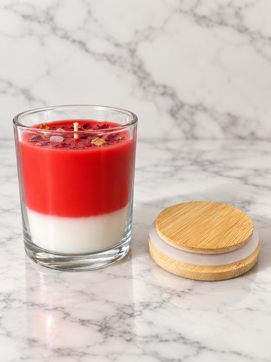 Love &amp; Lust Soy Wax Jar Candle | Rose &amp; Patchouli