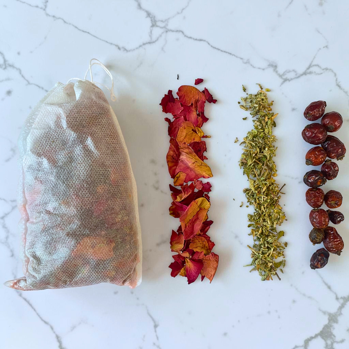Love &amp; Lust Herbal Bath Bag | Botanical Intention Soak