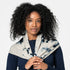 Merino wool shibori scarf by Dinadi Knitwear at Petite Protea | Ethical Gifts & Fair Trade Scarves in Chicago
