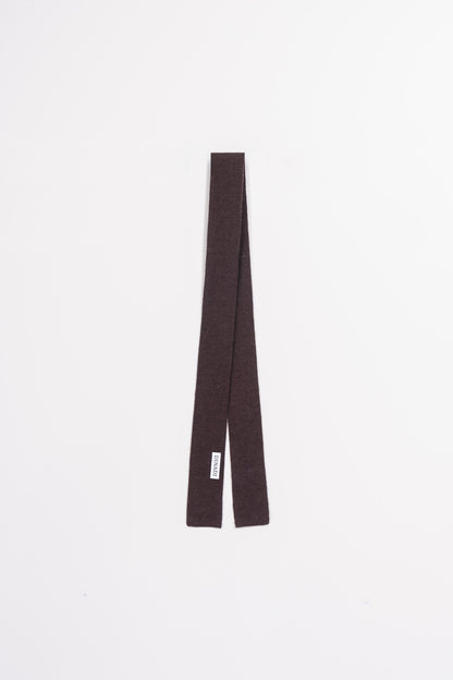 Brown merino wool scarf | Ethical Artisan Knitwear &amp; Gifts at Petite Protea