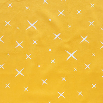 Little Hoshi Mustard Organic Cotton Poplin