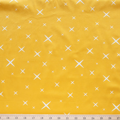 Little Hoshi Mustard Organic Cotton Poplin
