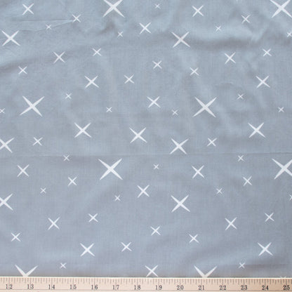 Little Hoshi Gray Organic Cotton Poplin