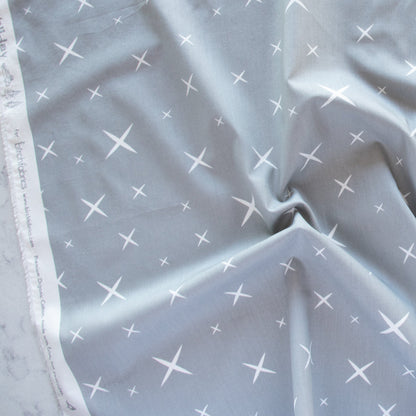 Little Hoshi Gray Organic Cotton Poplin