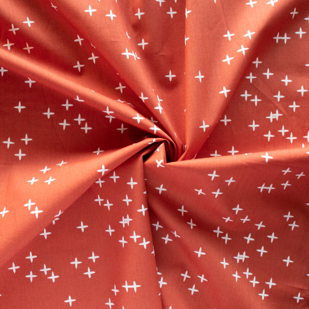 Wink Brick Organic Cotton Poplin