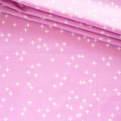 Wink Violet Fat Quarters Organic Cotton Poplin
