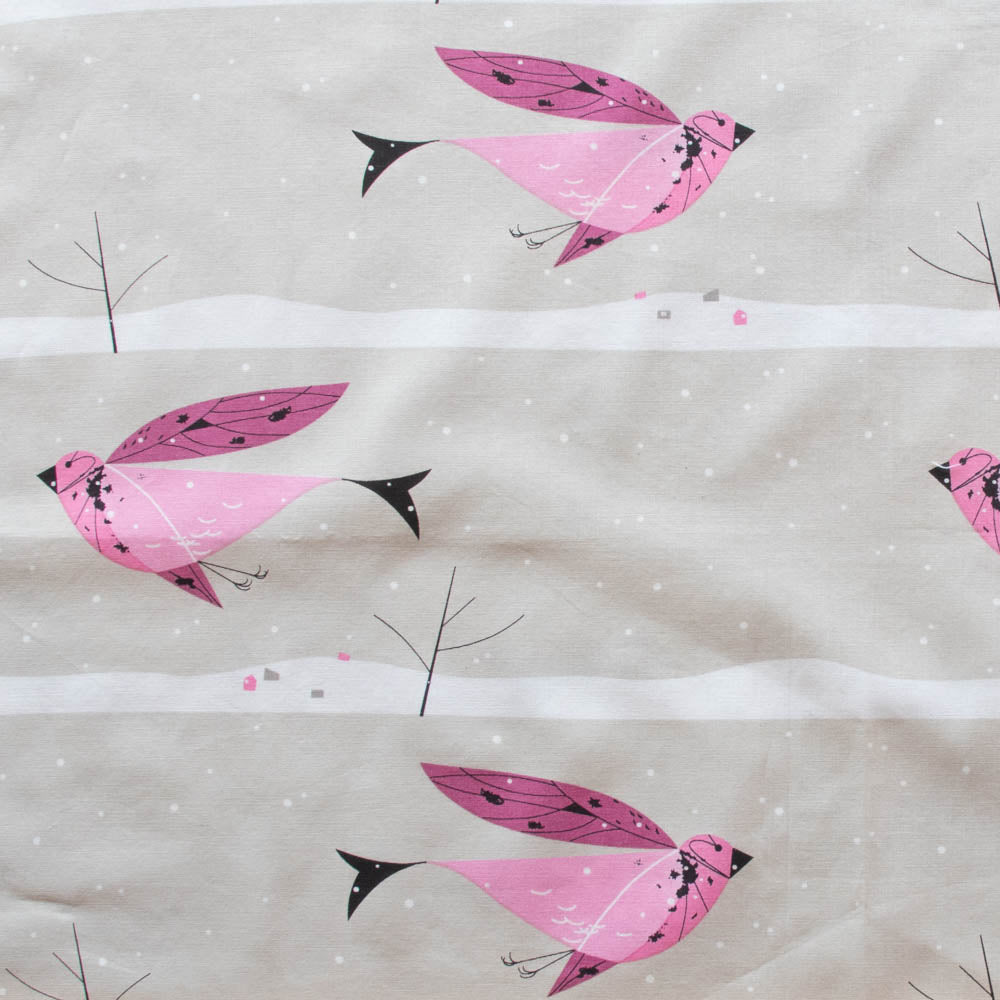 Purple Finch Organic Cotton Poplin