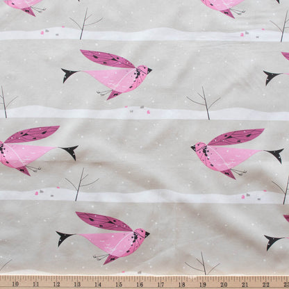 Purple Finch Organic Cotton Poplin