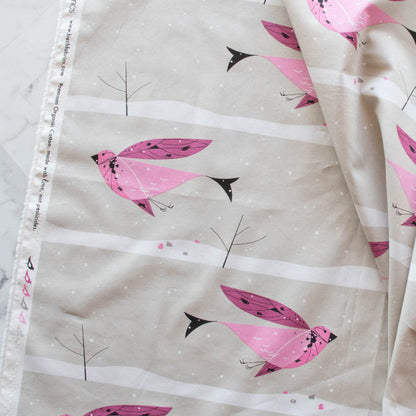 Purple Finch Organic Cotton Poplin
