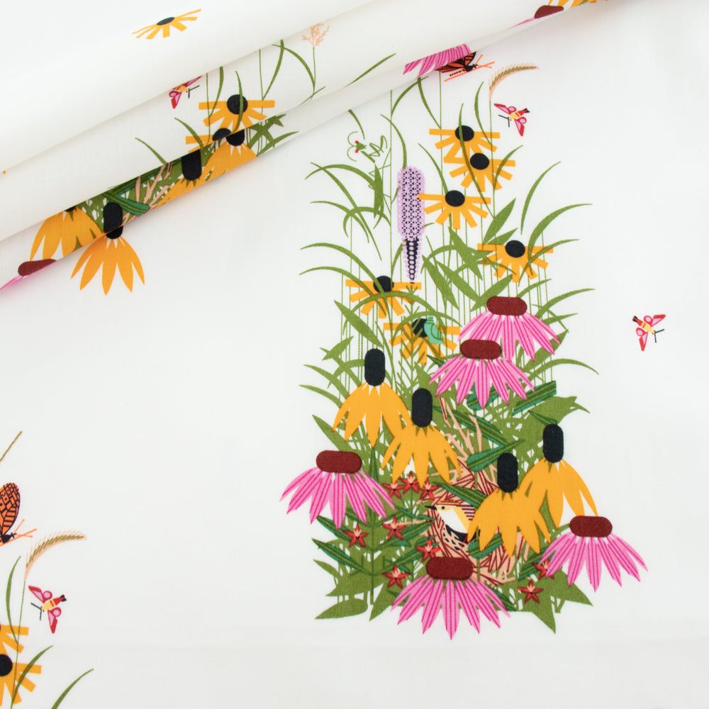 Wildflowers Organic Cotton Poplin