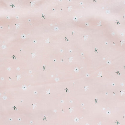 Tossed Daisies Meadow Organic Poplin