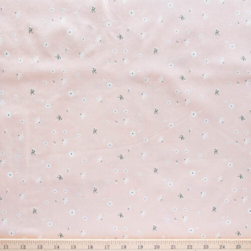 Tossed Daisies Meadow Organic Poplin