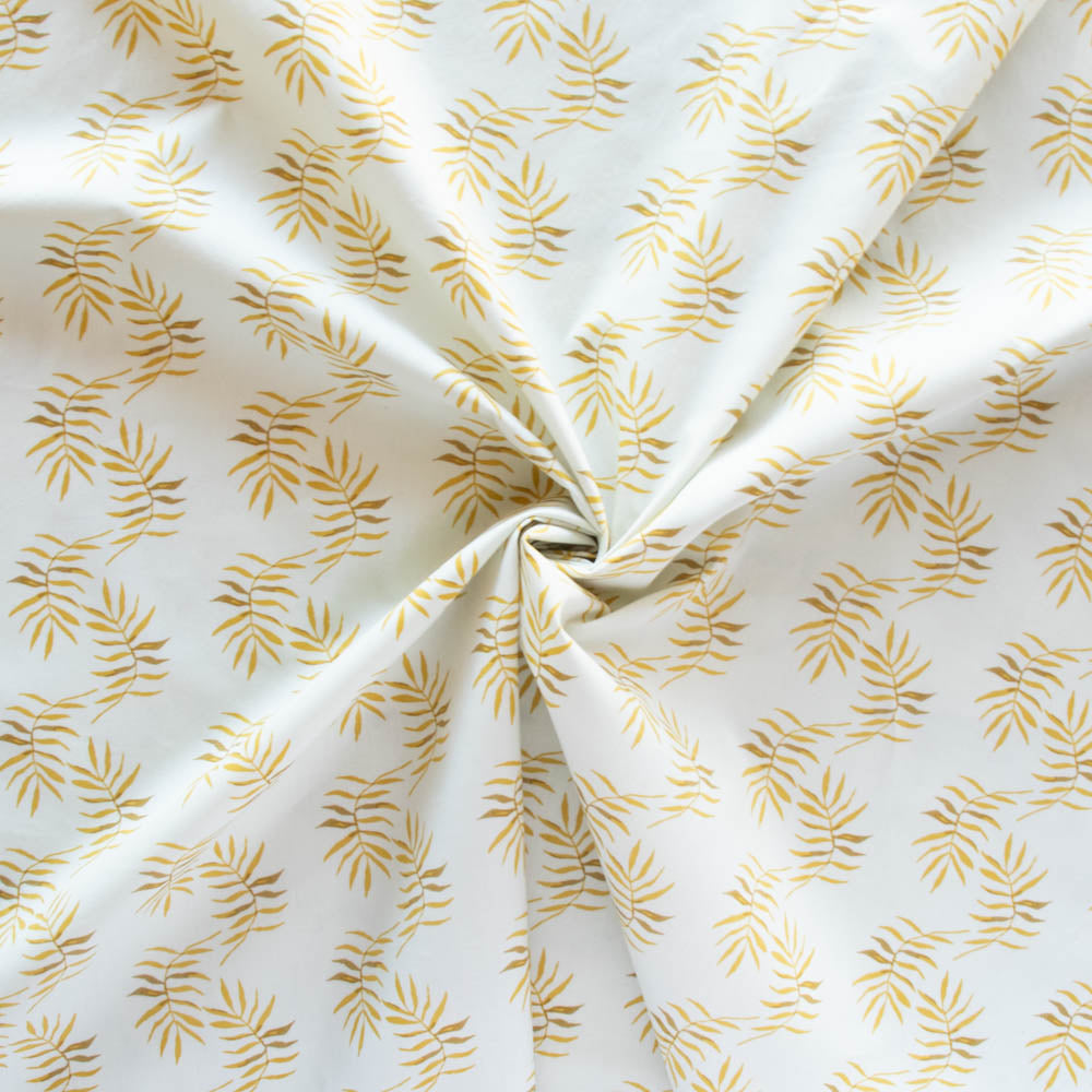 Fond Fronds Market Organic Poplin