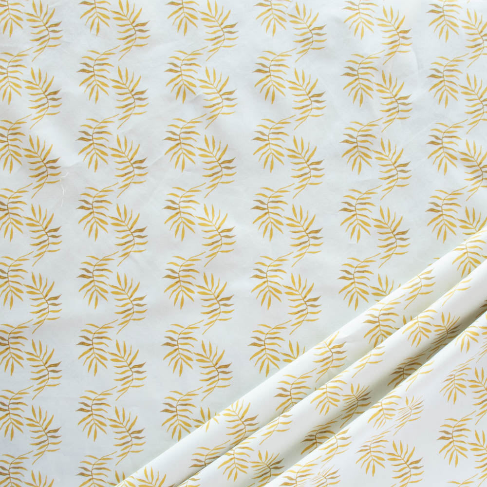 Fond Fronds Market Organic Poplin