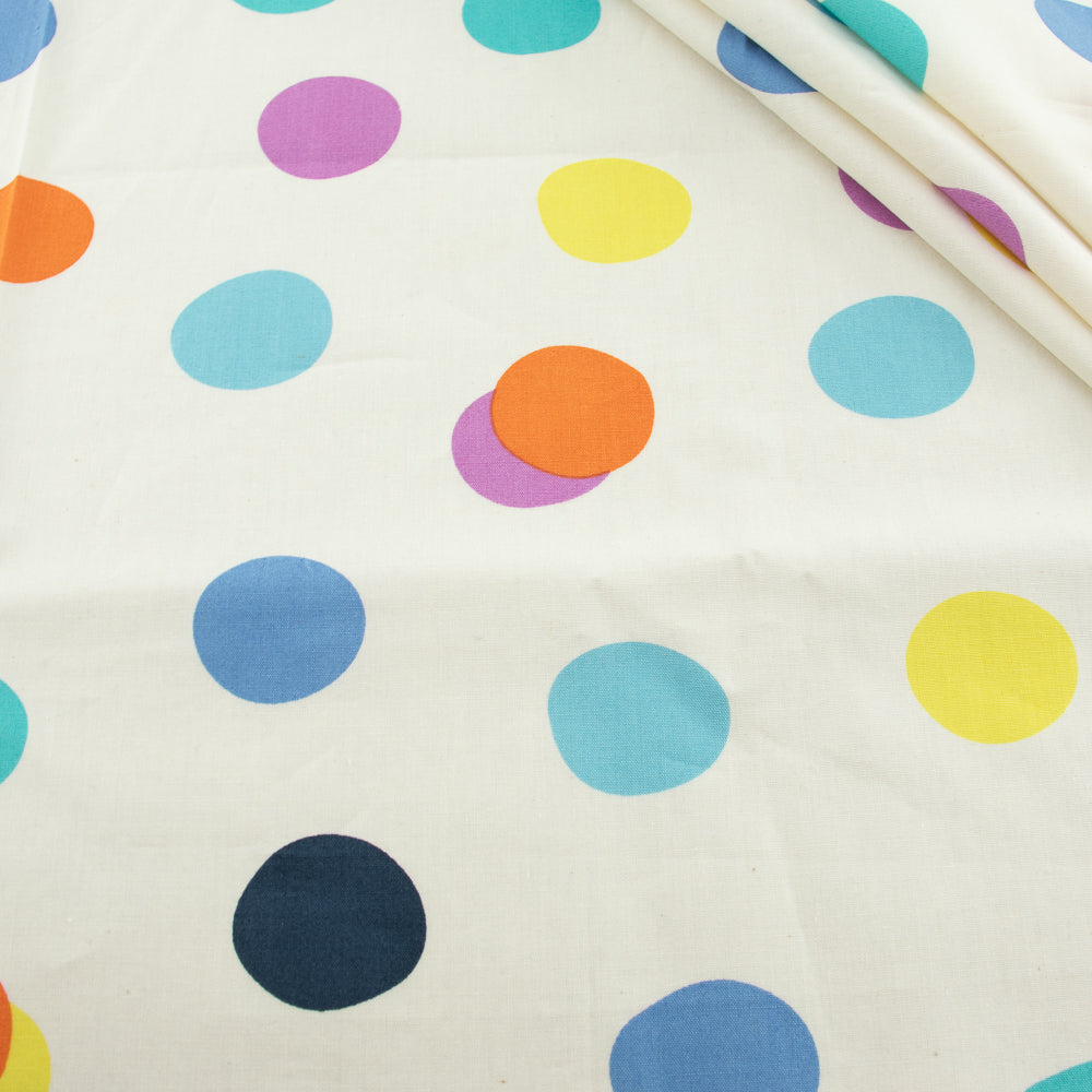 Mochi Dot Bright Organic Poplin