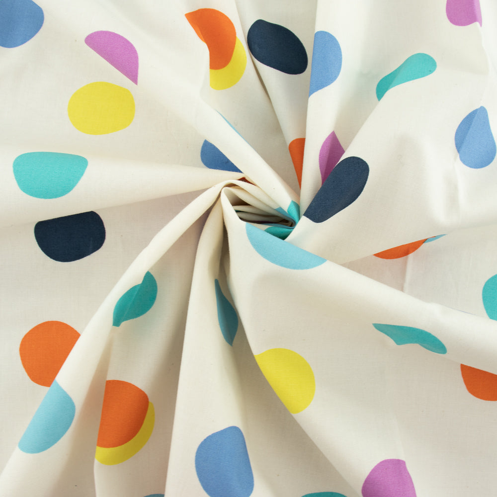 Mochi Dot Bright Organic Poplin