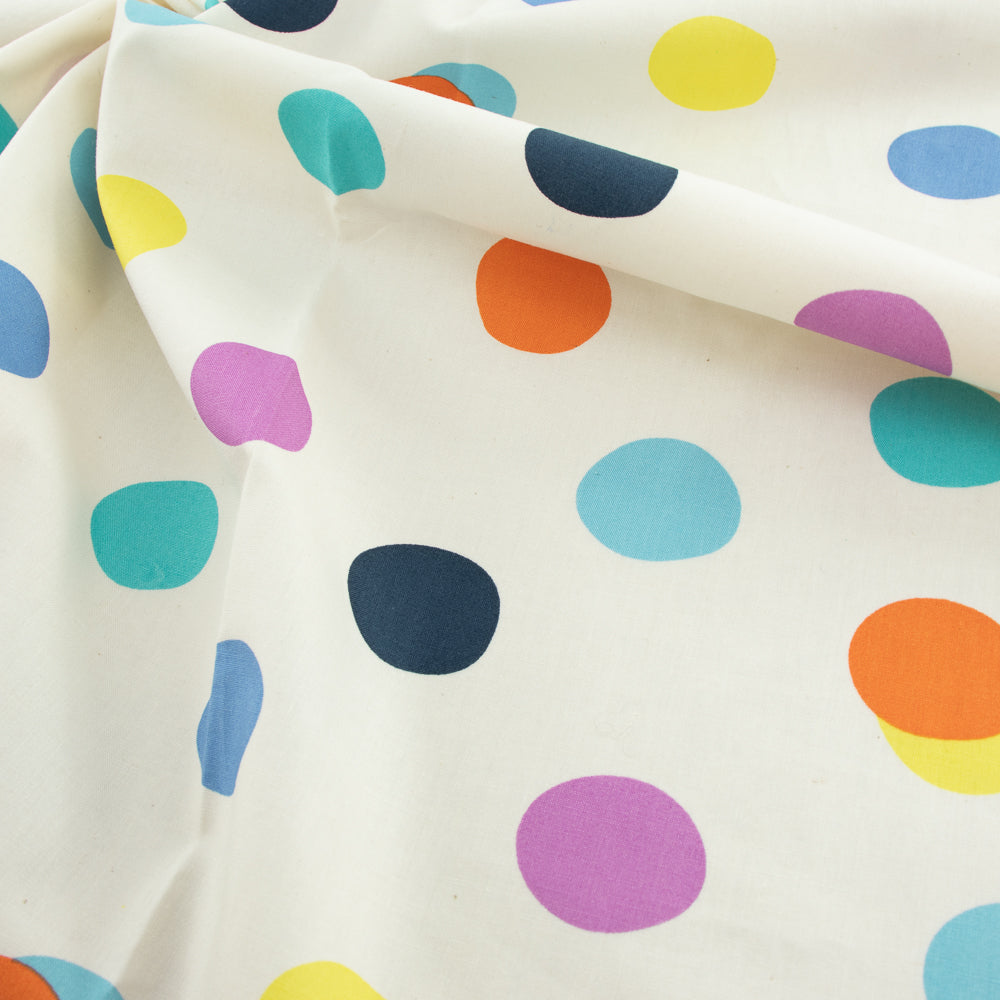 Mochi Dot Bright Organic Poplin