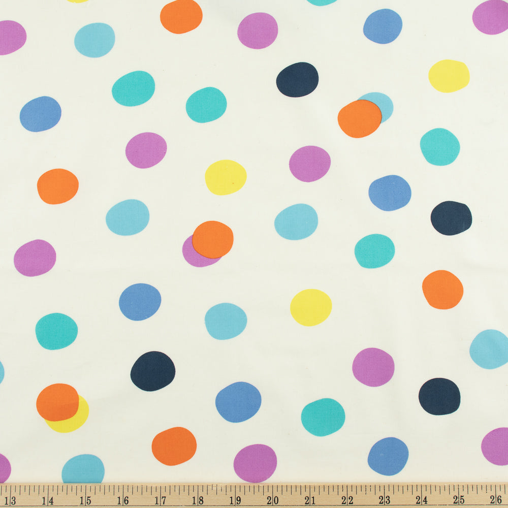 Mochi Dot Bright Organic Poplin