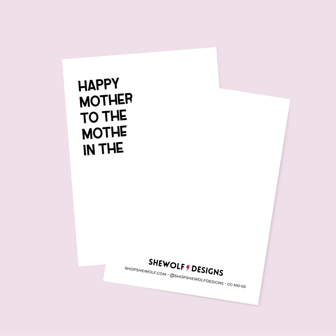 Mother-in-Law Card