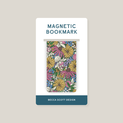 State Flowers Magnetic Bookmark