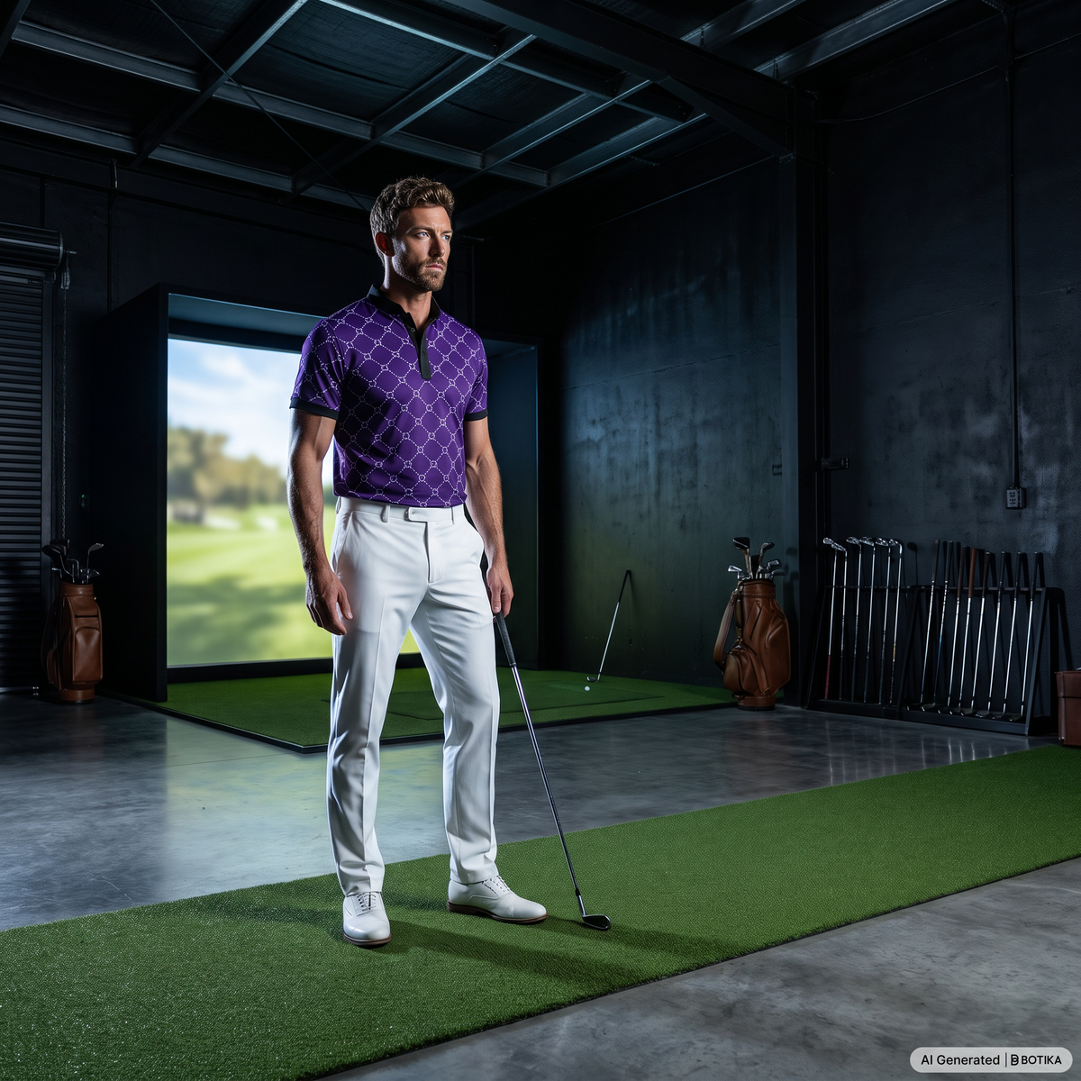Sovereign Blade Collar Golf Polo