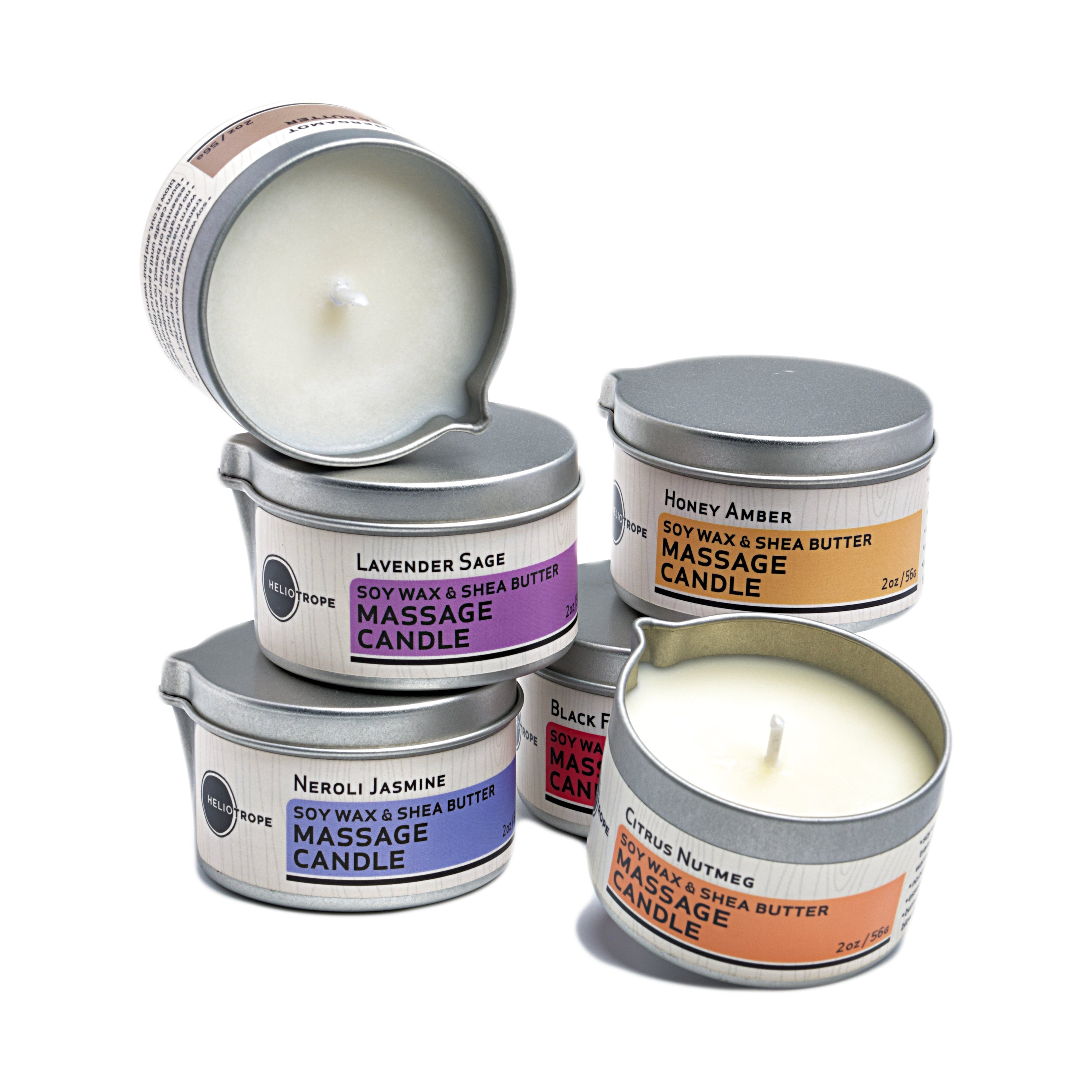 soy massage candle pour spout
