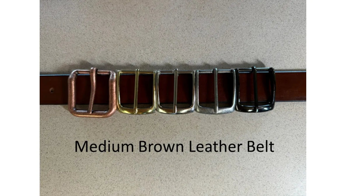 Handmade Classic 1.5 Inch Leather Belt