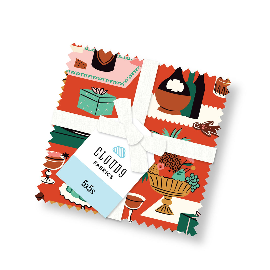 Merry &amp; Mod 5x5 Charm Pack 42 Pieces