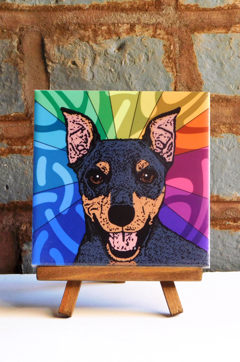 Min Pin Ceramic Art Tile