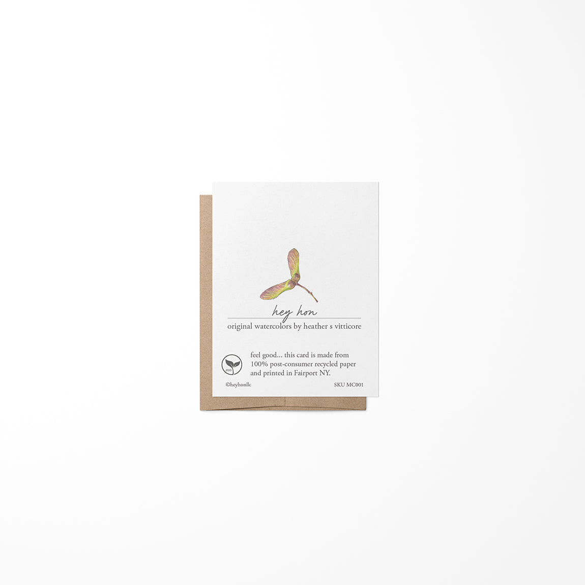 Echinacea Mini Card