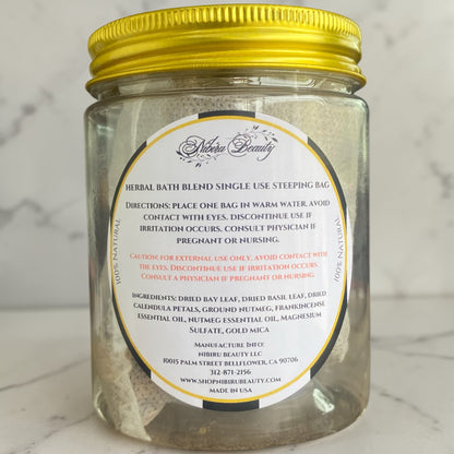 Money Herbal Bath Bag | Botanical Intention Soak