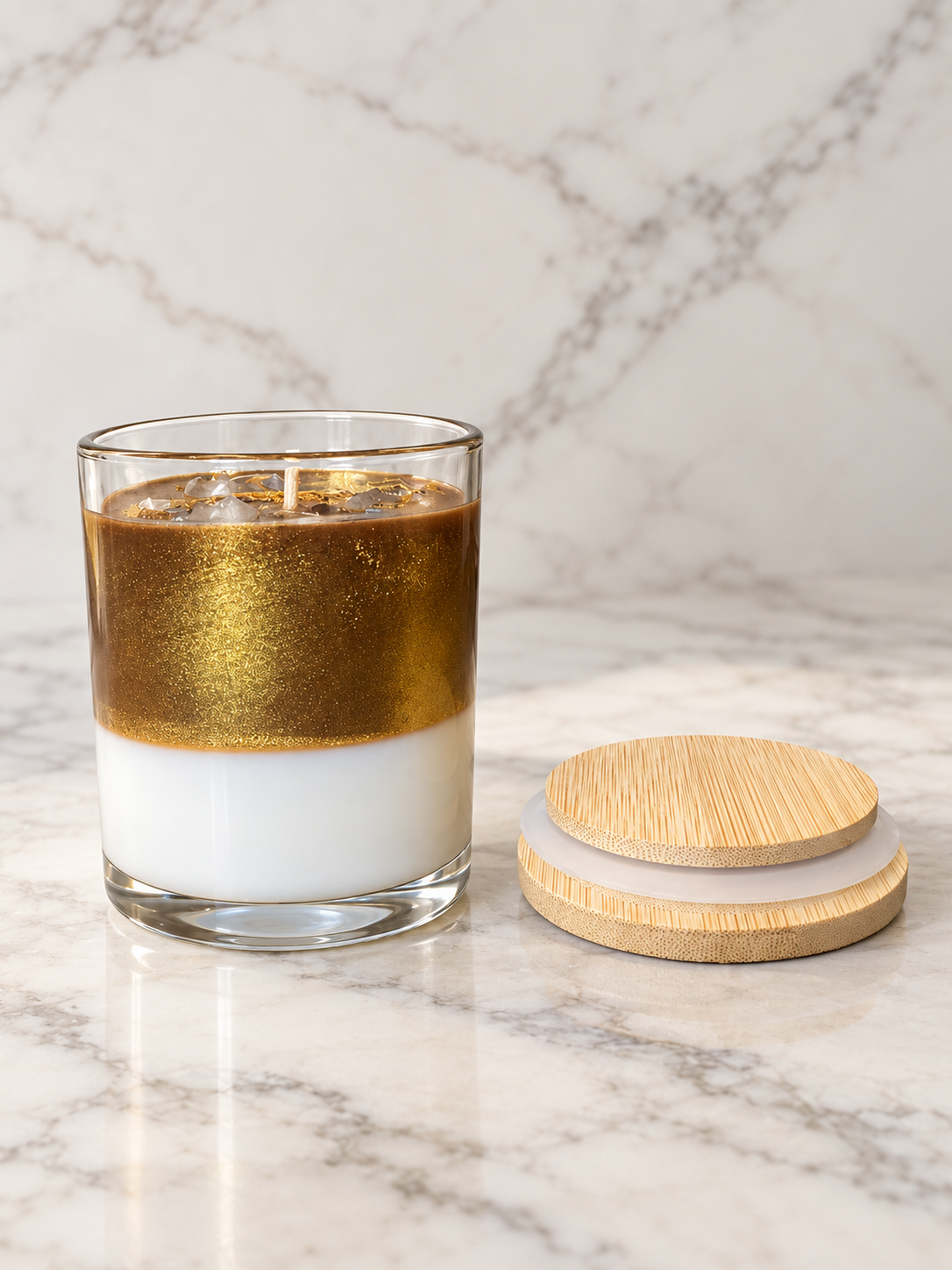 Money Soy Wax Jar Candle | Nutmeg &amp; Frankincense