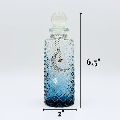 Blue Glass Moon Water Ritual Kit