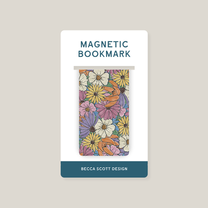 State Flowers Magnetic Bookmark