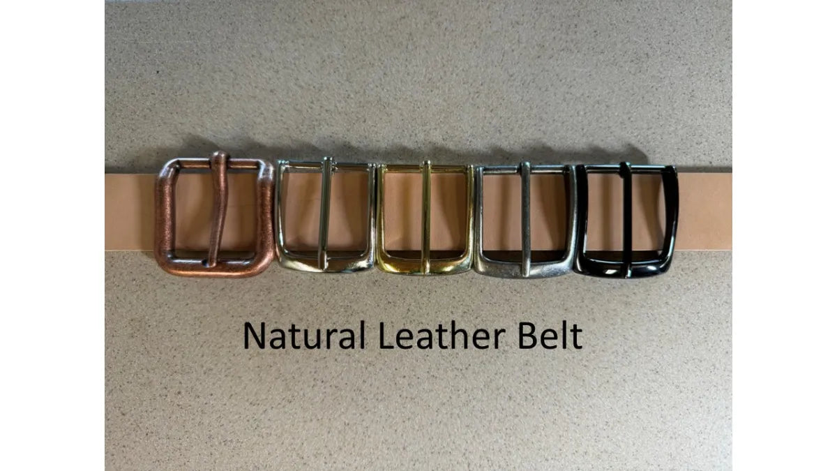 Handmade Classic 1.5 Inch Leather Belt