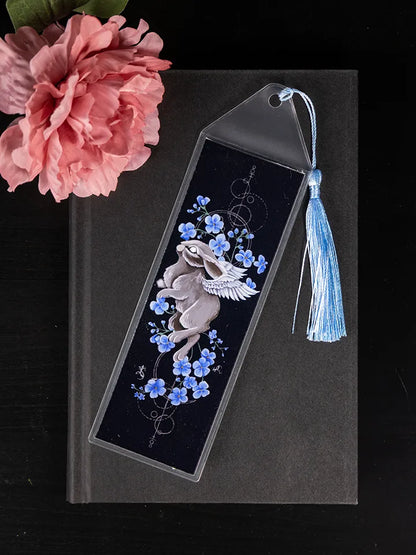 Angel Bunny Bookmark, Original Artwork Page Holder