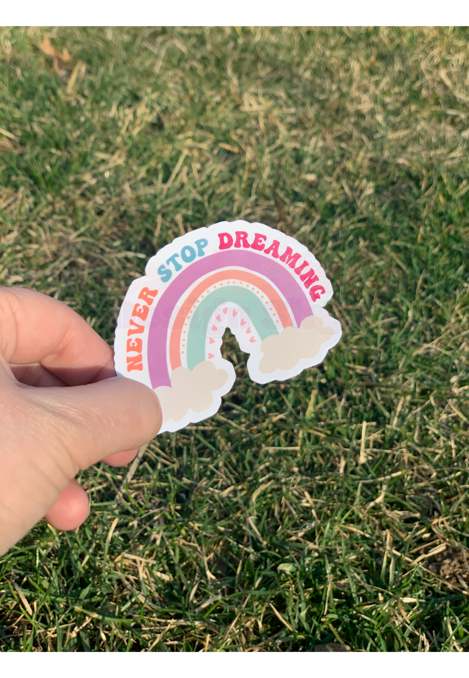 Retro Boho Rainbow Inspirational Stickers