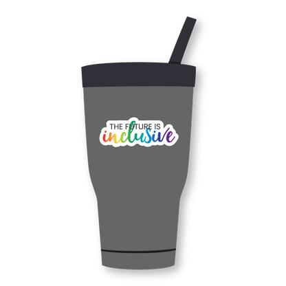 The future is inclusive sticker