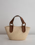 Nuqui woven palm handle handbag | Shop ethical, fair trade accessories and gifts at Petite Protea
