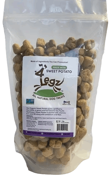 Sweet Potato Dog Treats - Healthy and Delicious Canine Snack - 4Legz