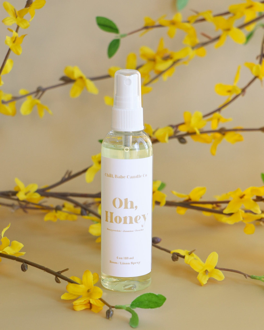Oh, Honey Room &amp; Linen Spray | Honeysuckle + Jasmine + Powder