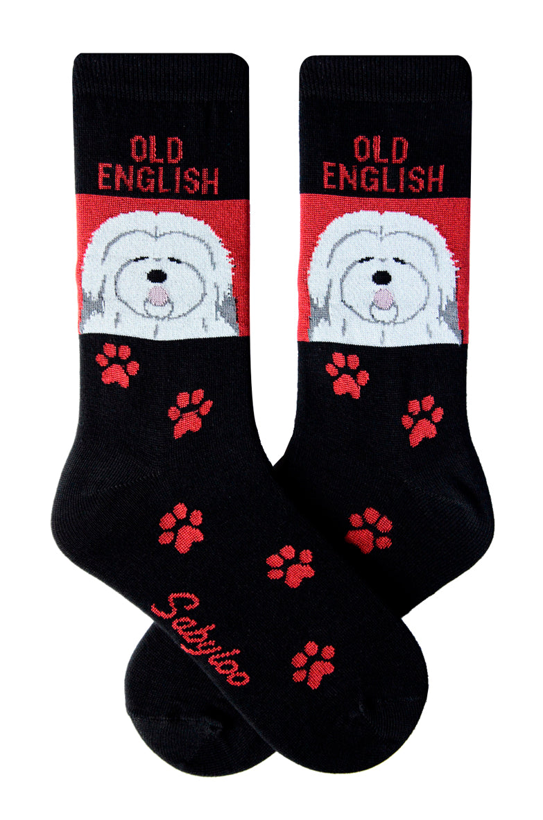 Old English Sheepdog Socks
